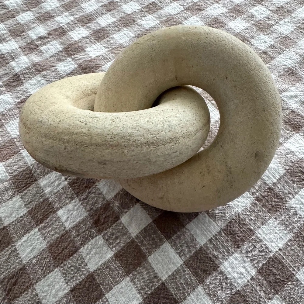 Studio McGee Target Threshold Limestone Knot Decor